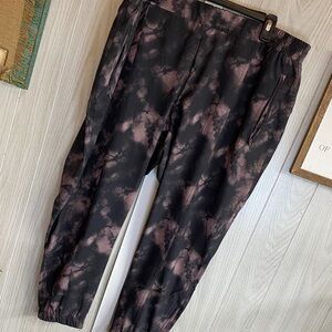 Gray and lavender StretchTech Joggers